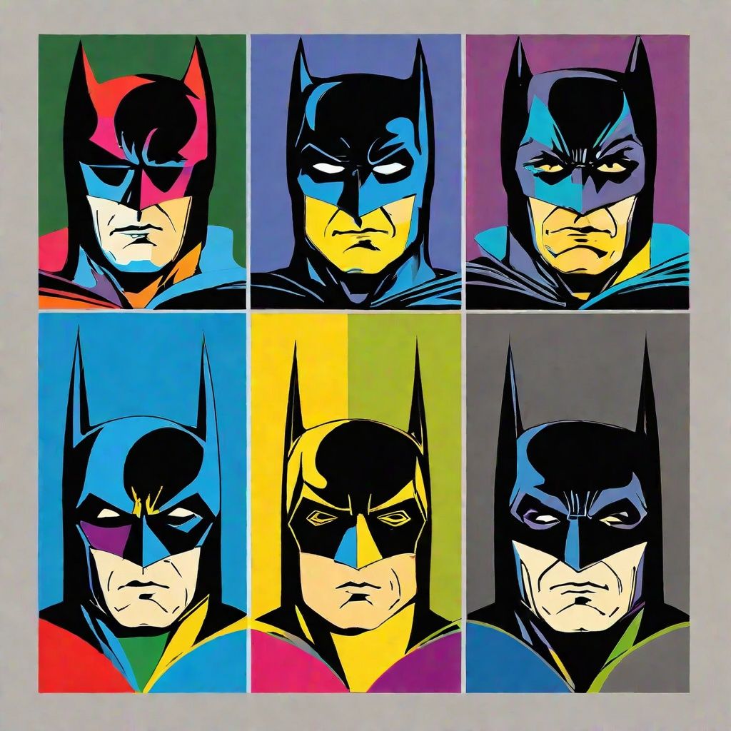 Batman Warhol style