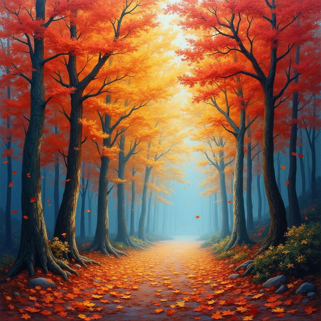 autumn painting