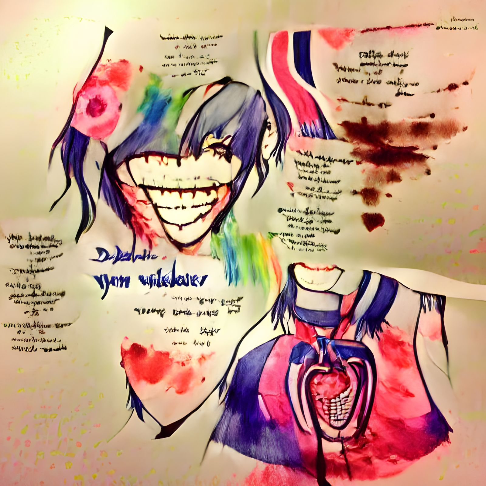 your saccharine lyrics and diabetic smile are poison to me. ...
