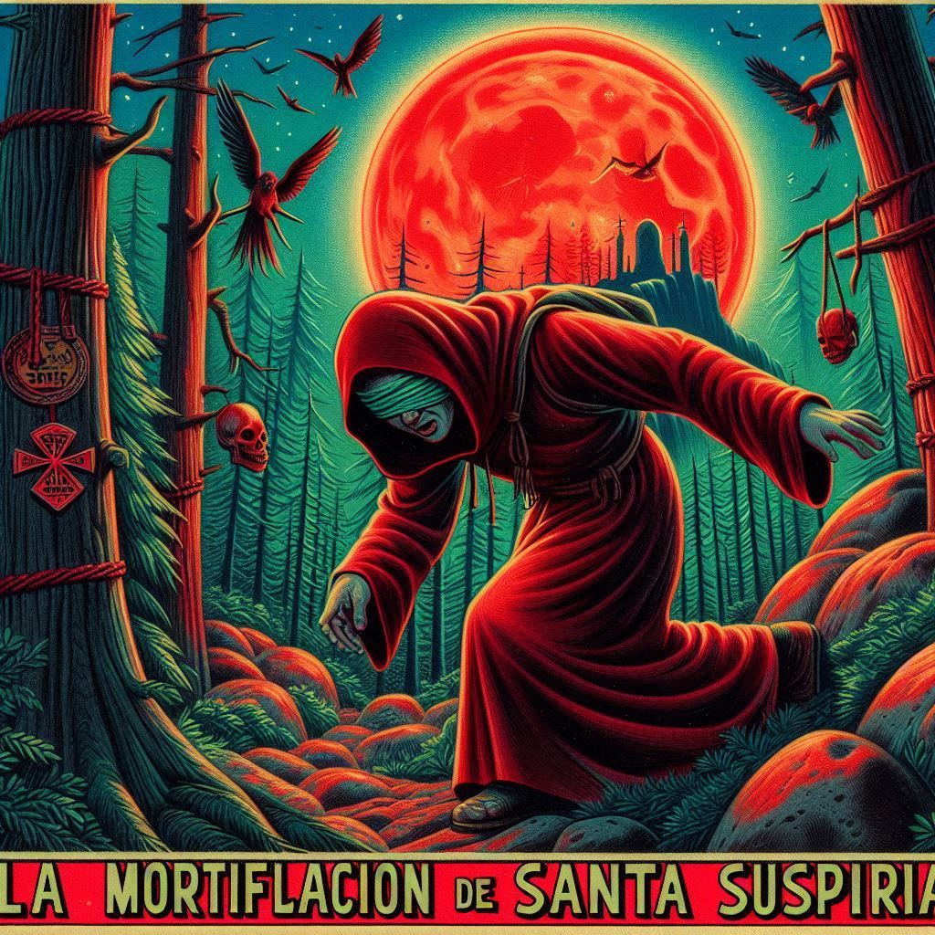 la mortificación de santa suspiria