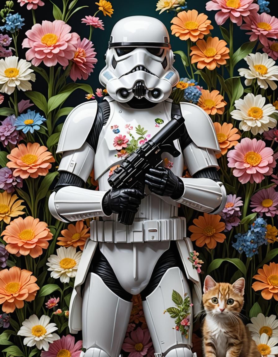 Flower power Stormtrooper