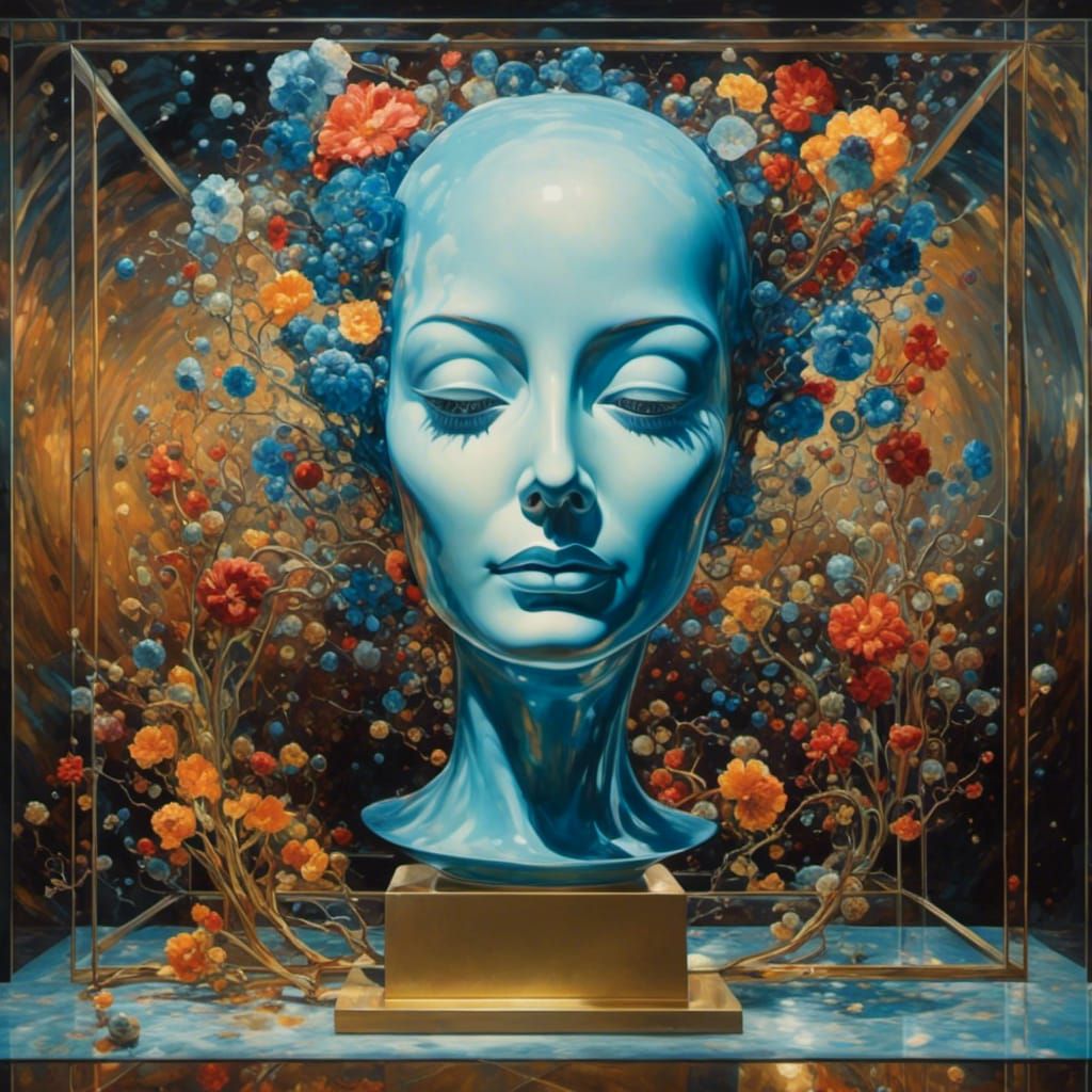 <lora:Surreal :1.2> A portrait of beauty's head: The picture...