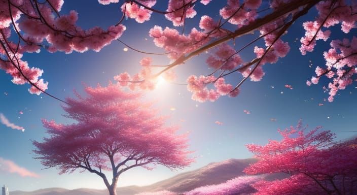 Cherry blossom - AI Generated Artwork - NightCafe Creator