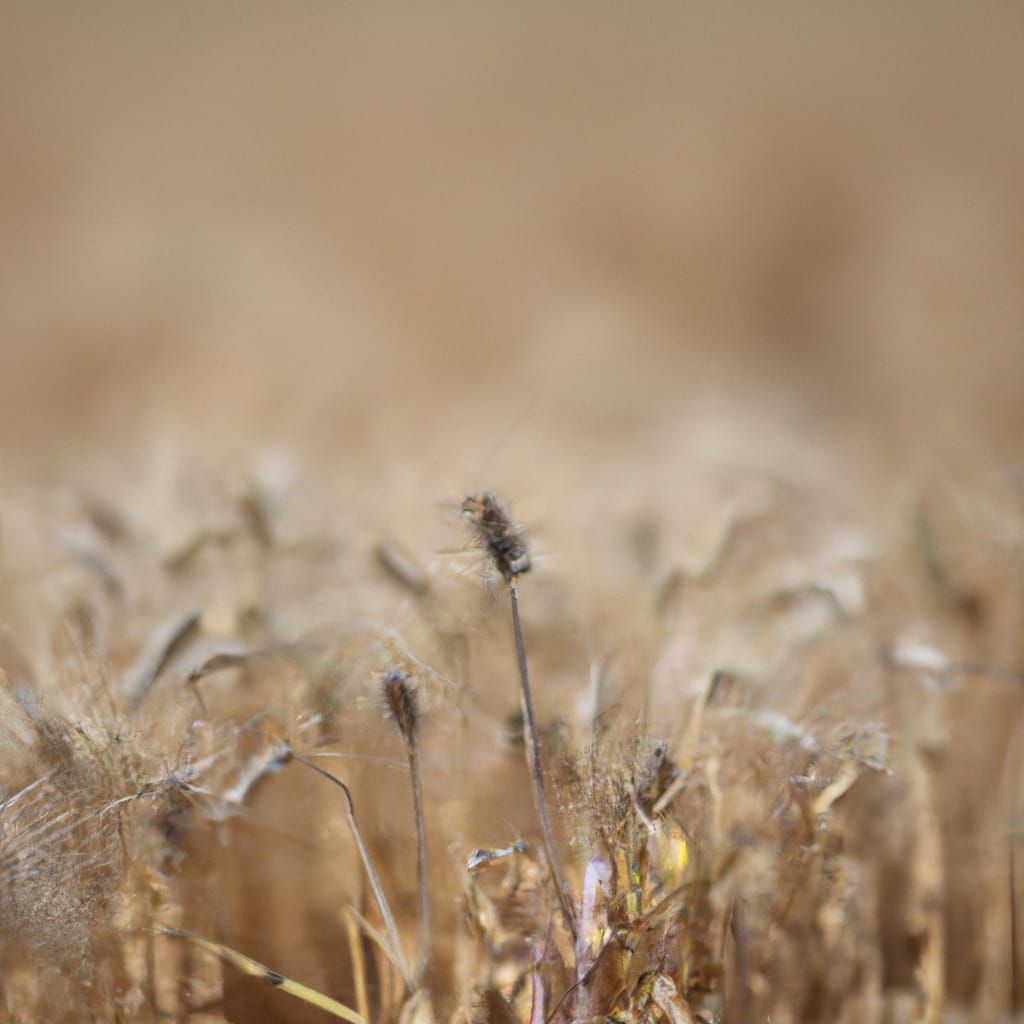 Wheat Field Alien Paintings: A Space Mystery