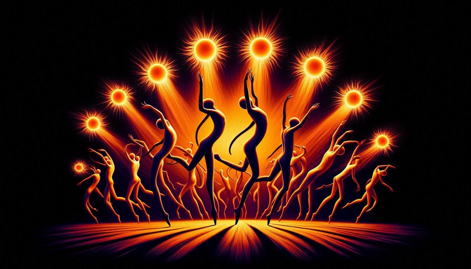 Dance of Fiery Spirits