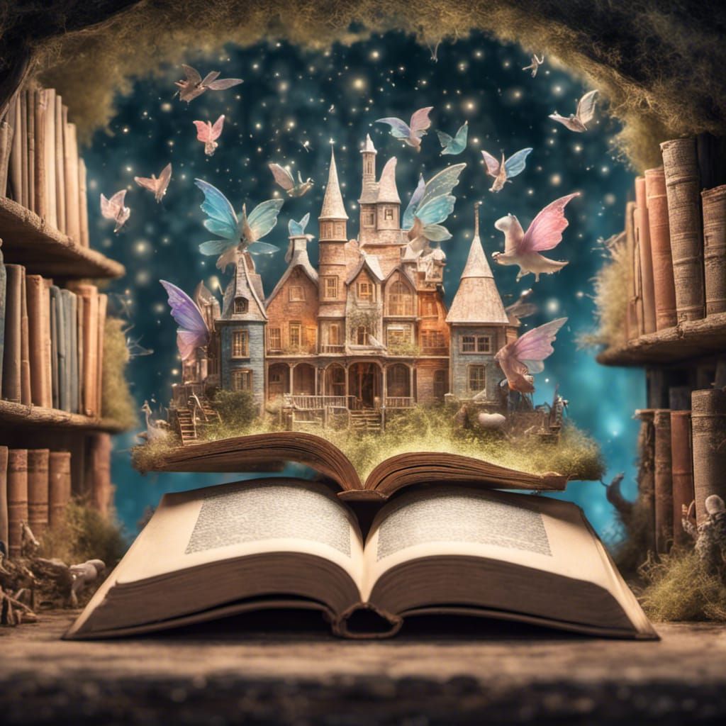 Open a Book To Another World  by @AcesPath