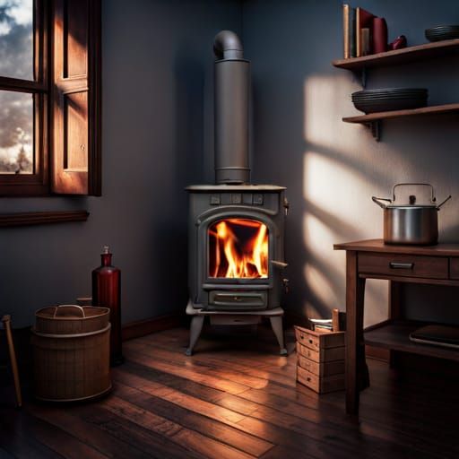 Household Item: Heater Stove  by @Kate McCridhe