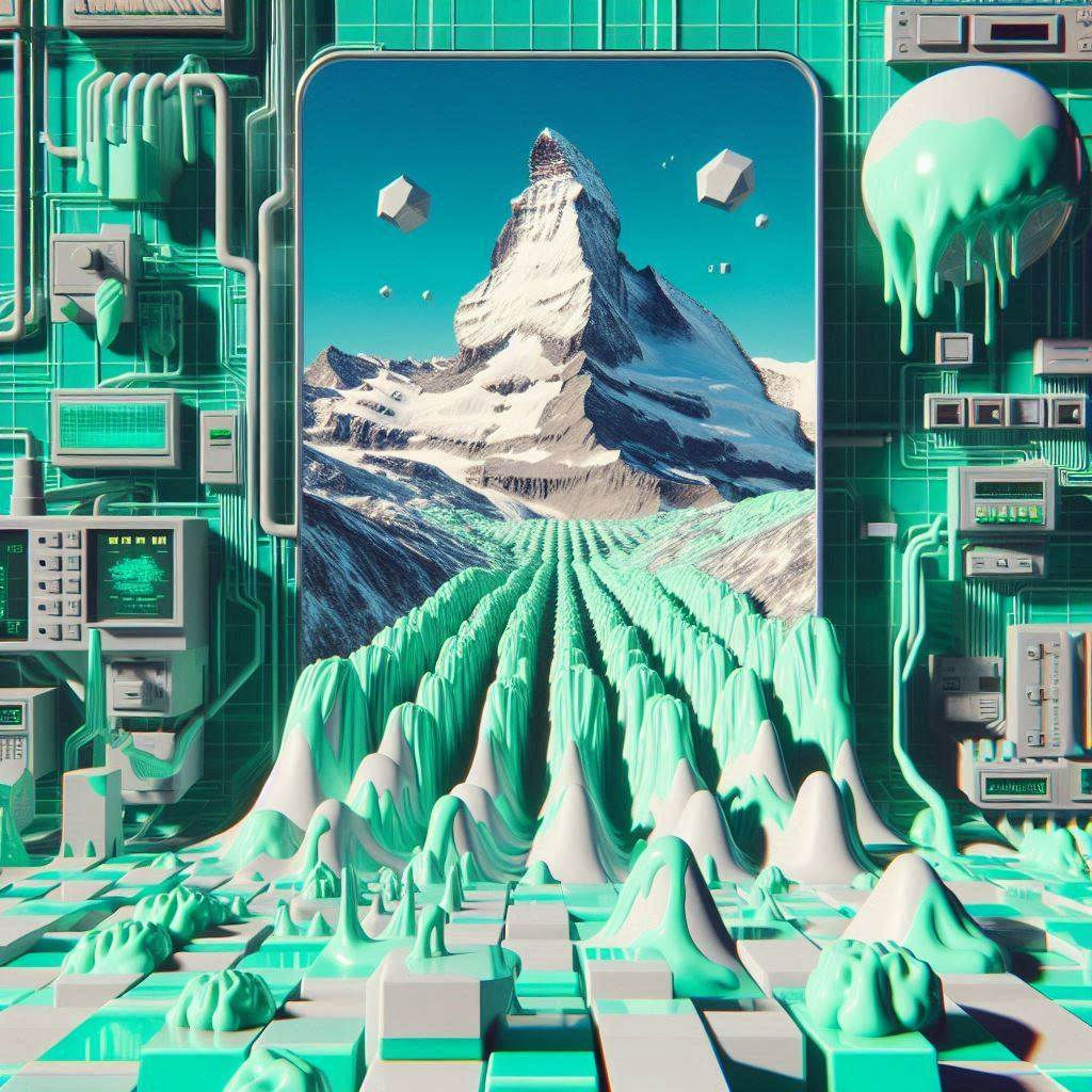 Minty Matterhorn and Techtonic Plates