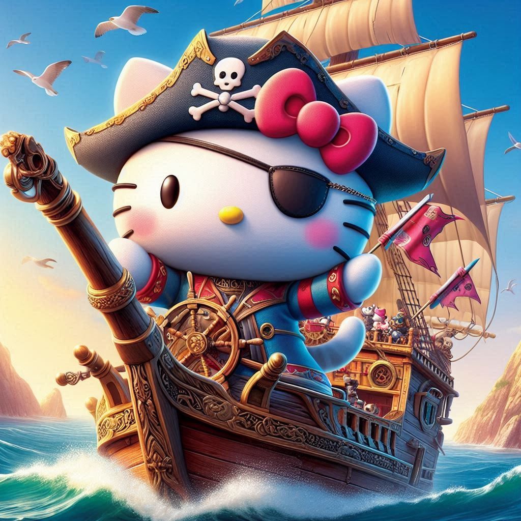 Meg the Kitty Pirate