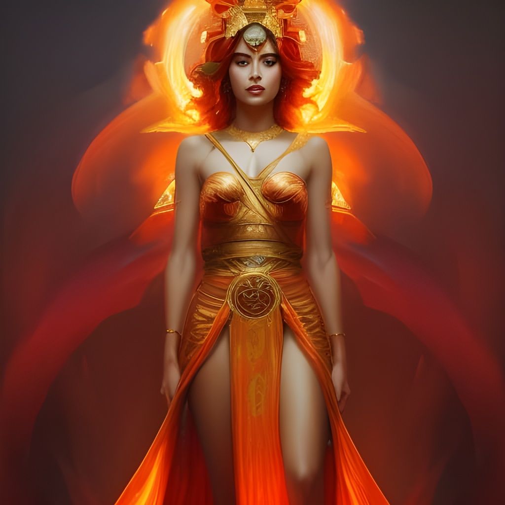 Fire goddess