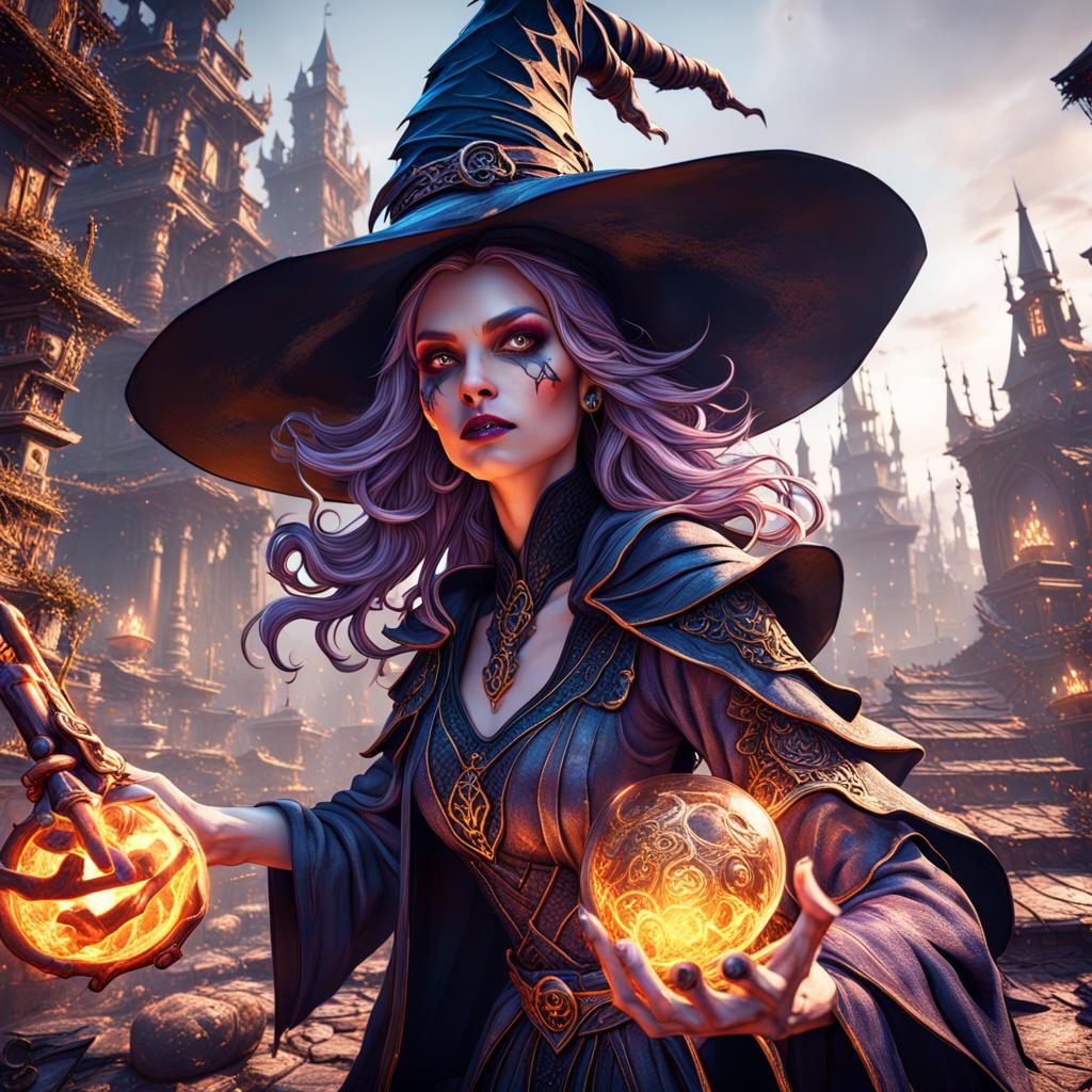 witch - AI Generated Artwork - NightCafe Creator