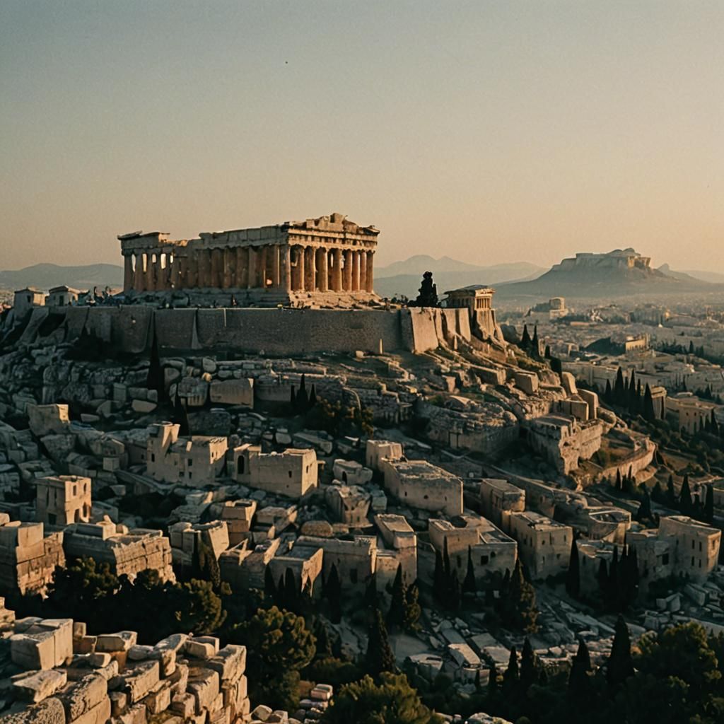 Whispered memories And ancient echoes sound at The Acropolis...