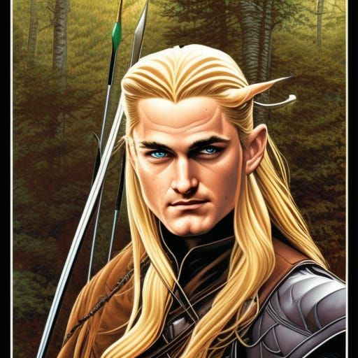 Legolas - AI Generated Artwork - NightCafe Creator