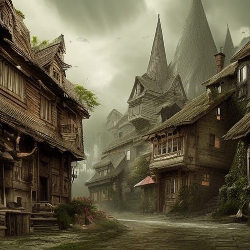 ghosted village