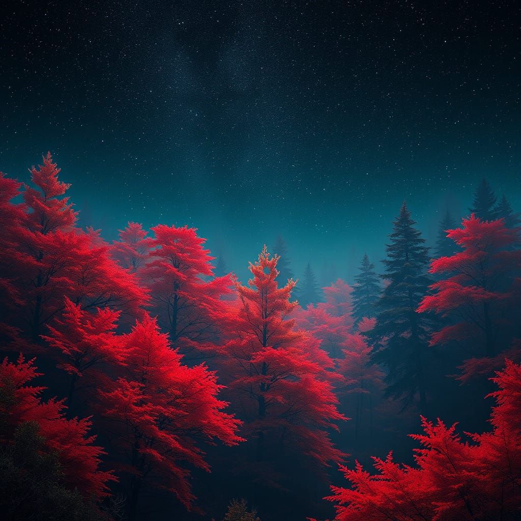 Autumn Mystique in Celestial Splendor