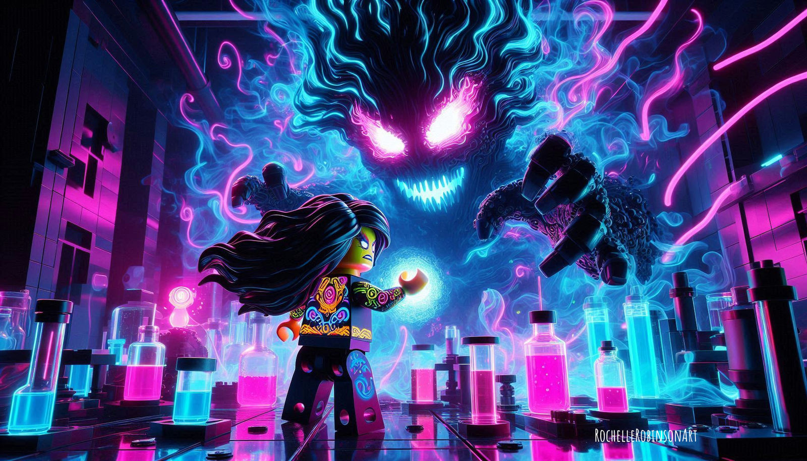 The Conjuring - Lego Art