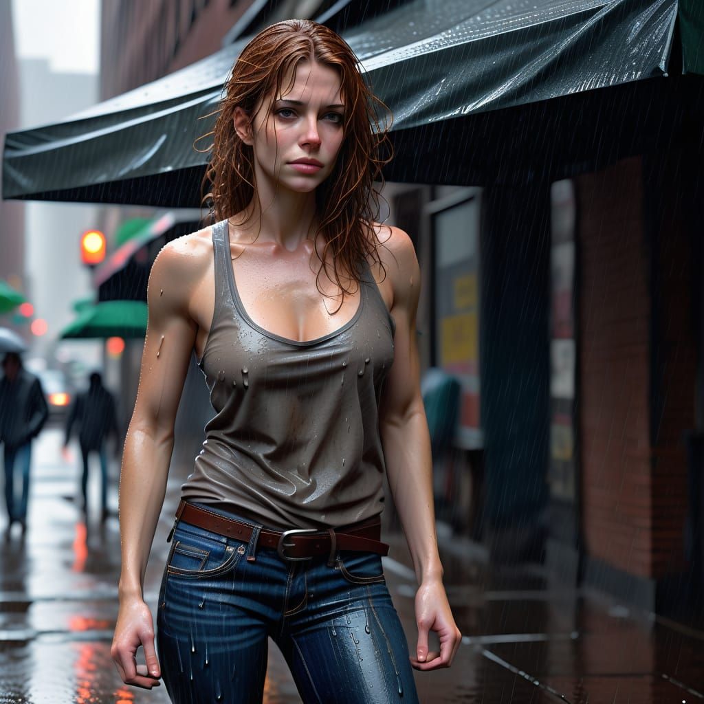 "This is absolutely the worst day to work undercover," Detective Anne Holowitz muttered.