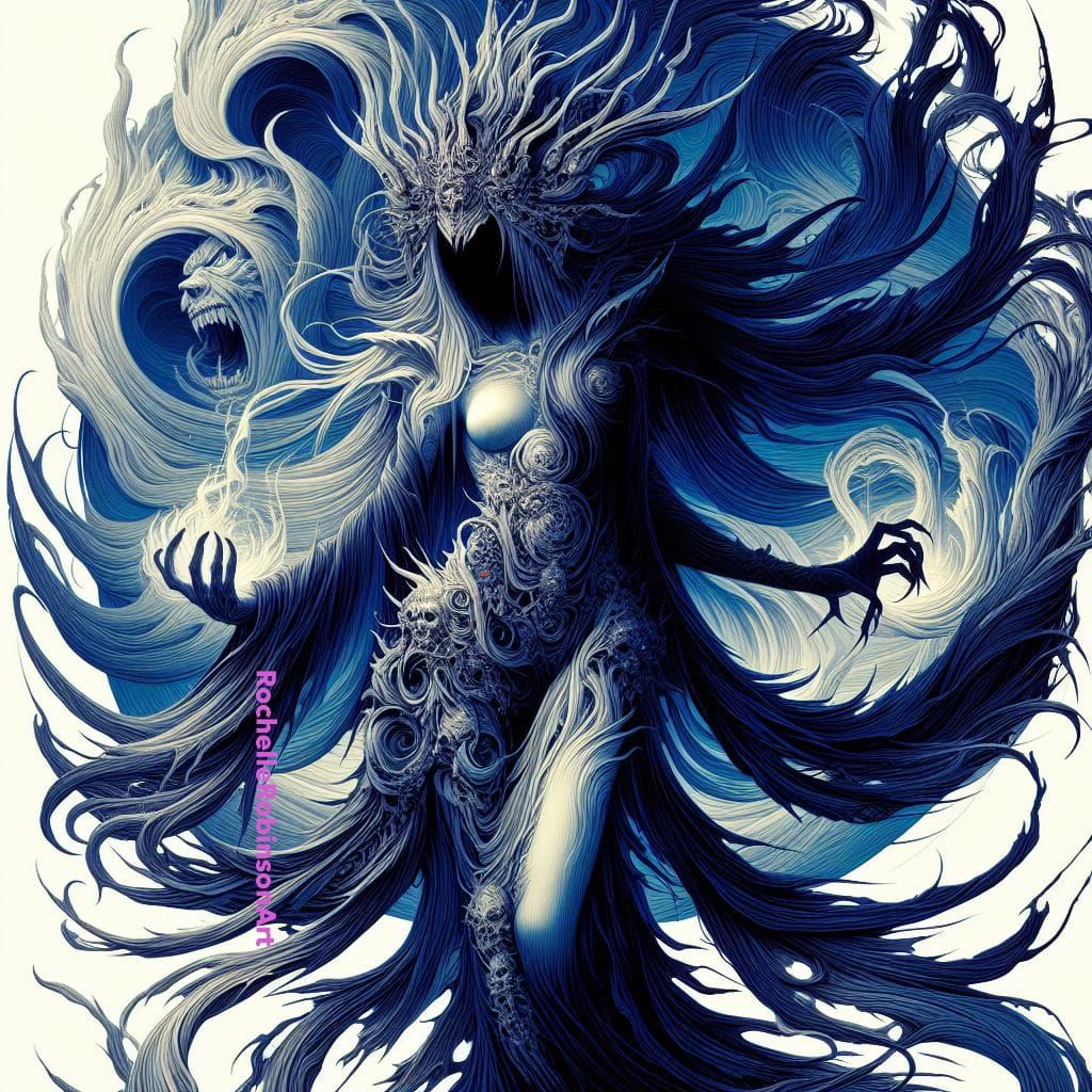 A Witch - Study In Blue