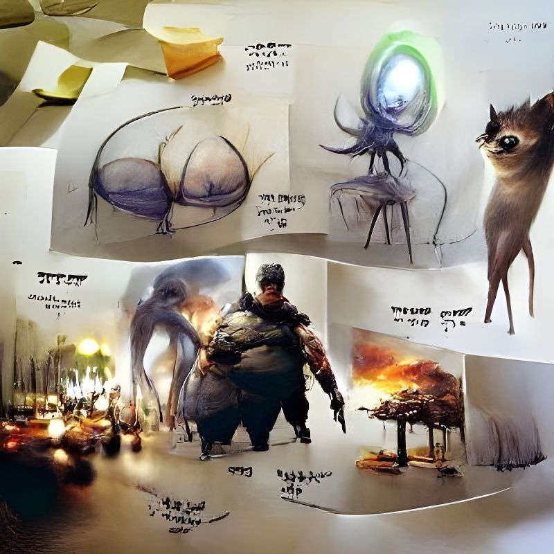 Video game concept art III