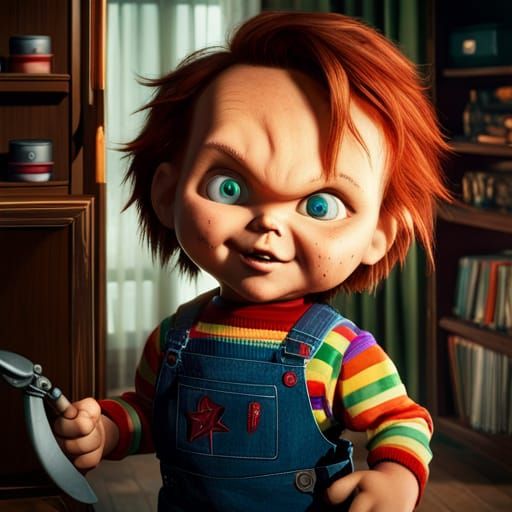 Chucky - AI Generated Artwork - NightCafe Creator