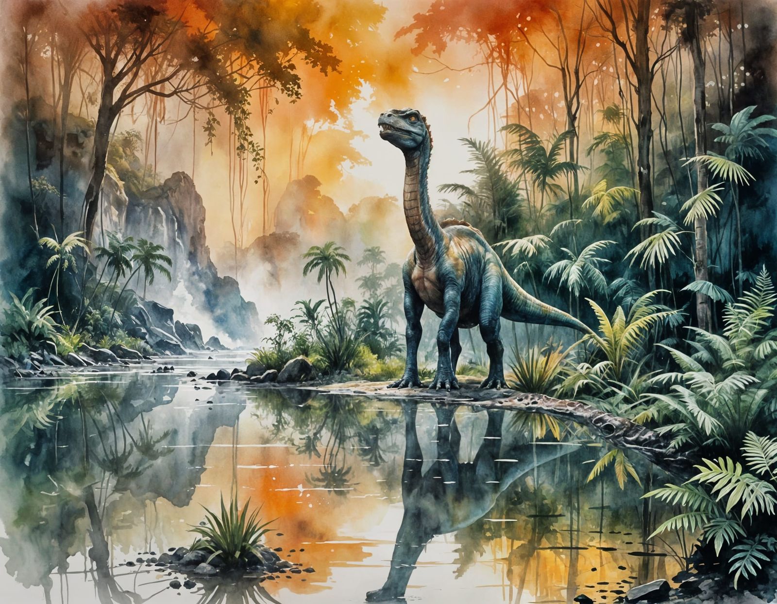 Jurassic Period  by @Kosh