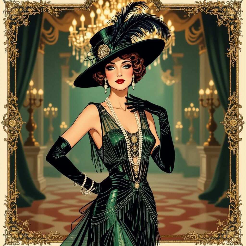 Roaring Twenties  by @Olena the Beautiful