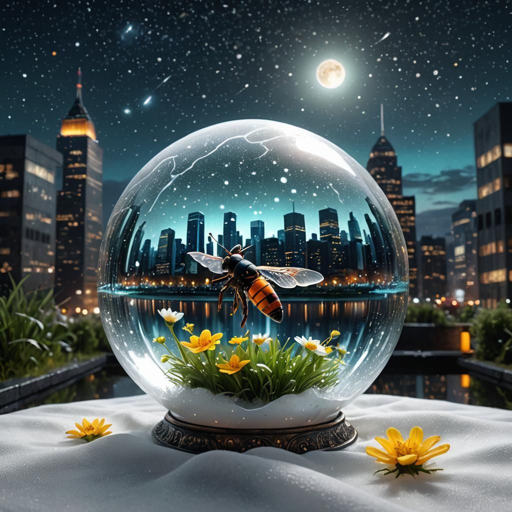 firefly in sphere