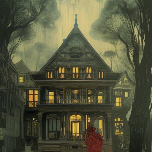 haunted house