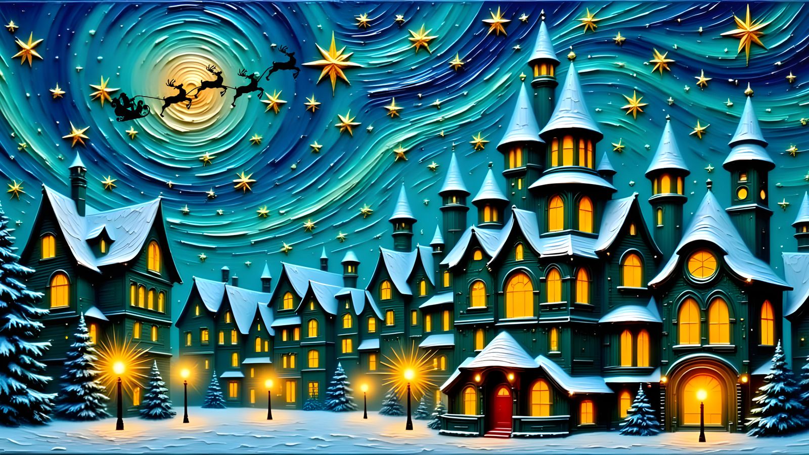 Starry Christmas Eve