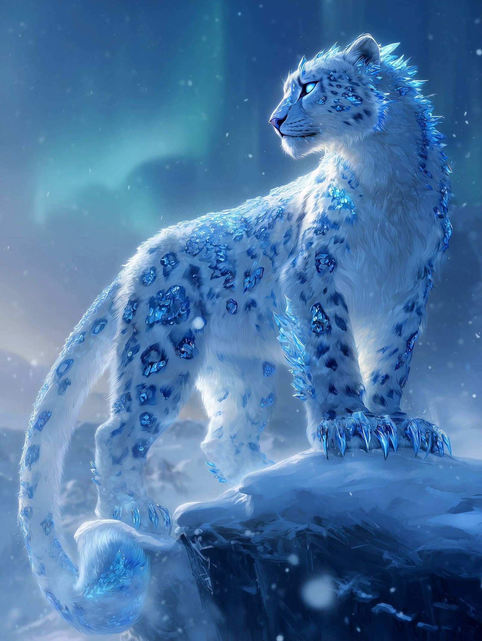 Ice leopard