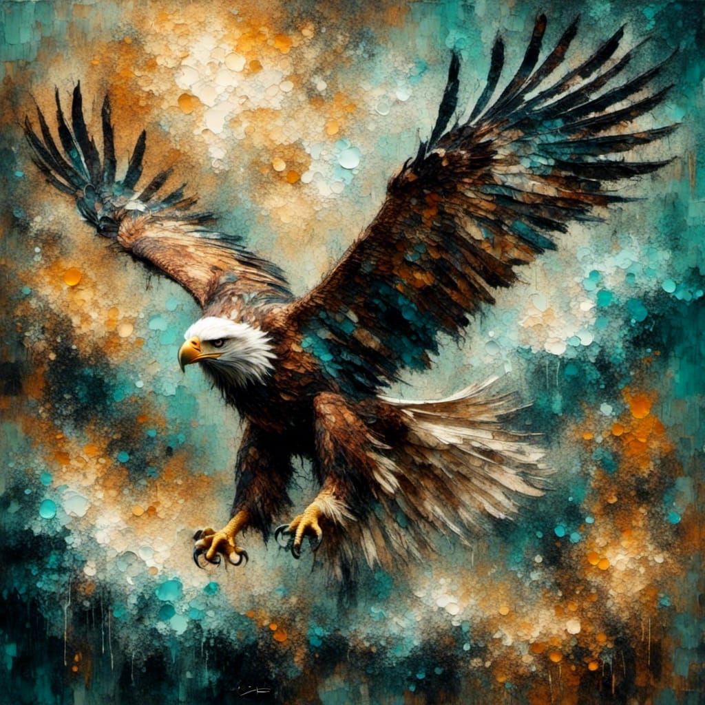 L’aigle majestueux   by @Raphaelle