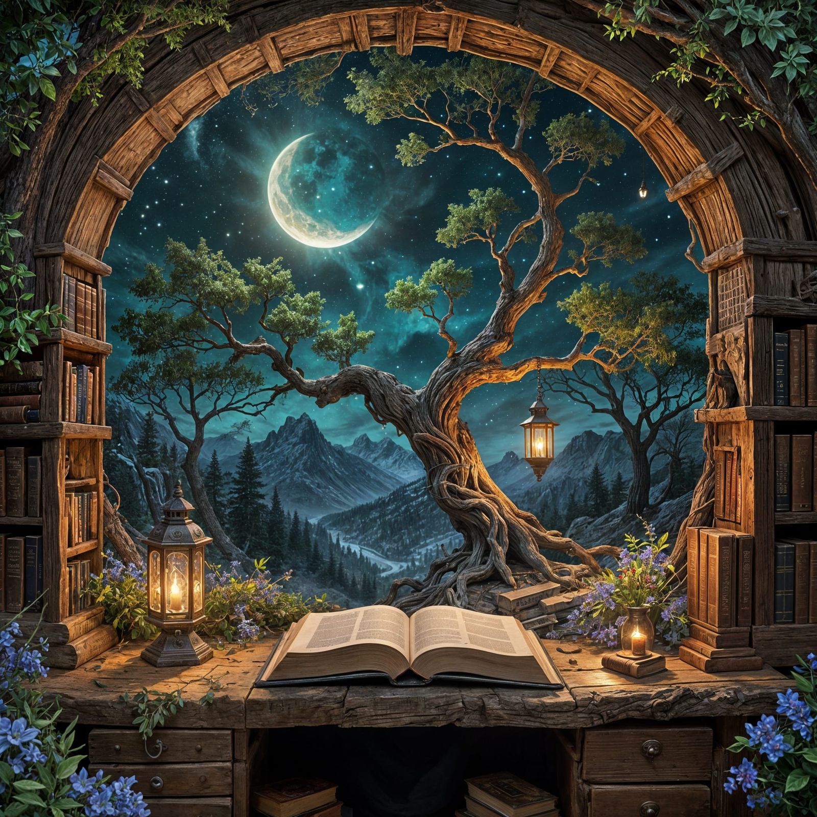 Under the moonlight ✨️   by @Queen Ari