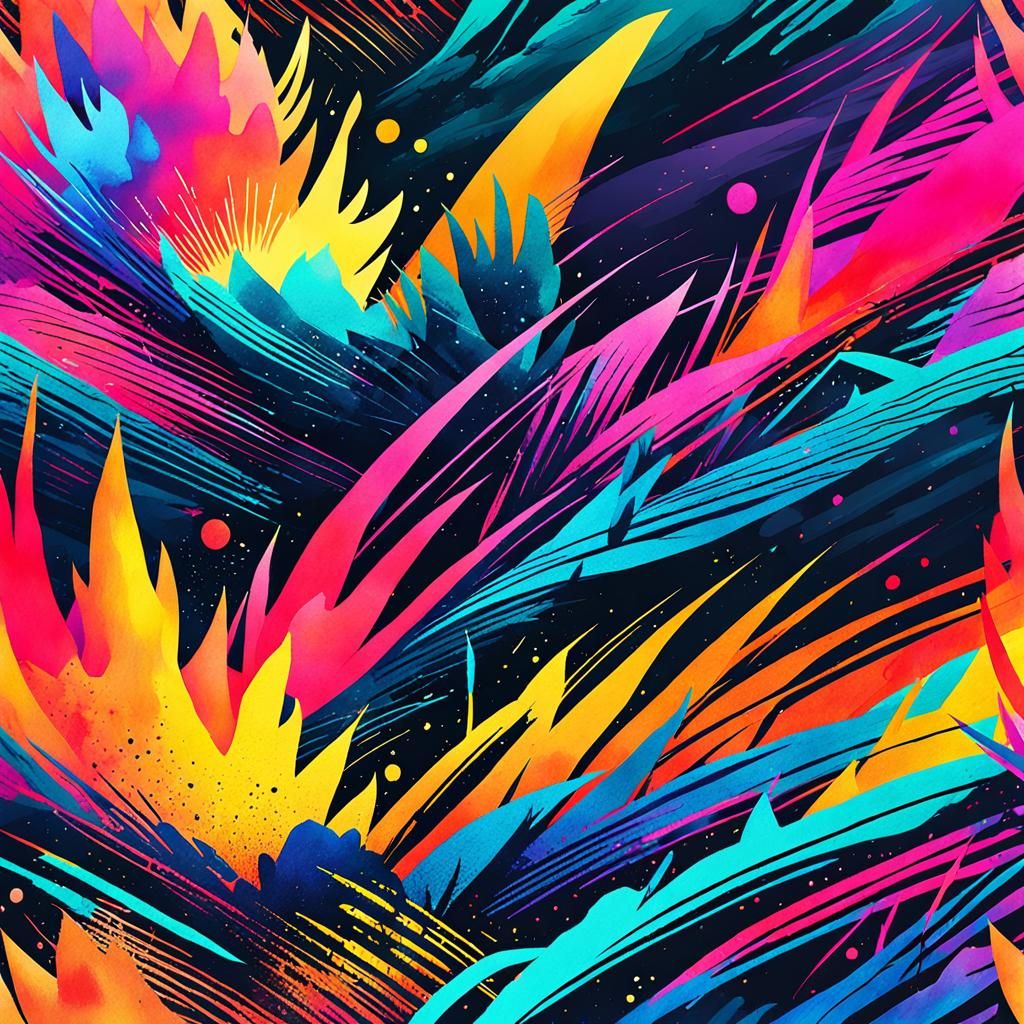 Digital watercolor Illustration