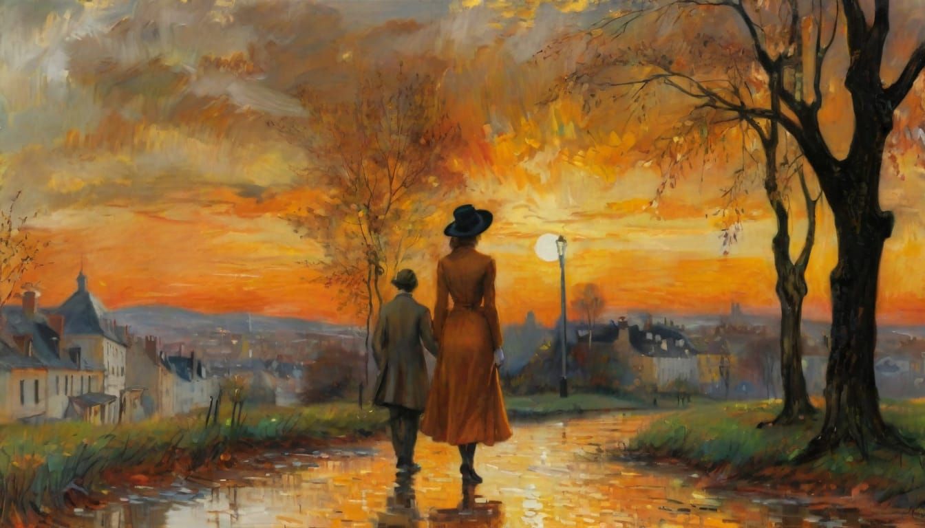 evening walk