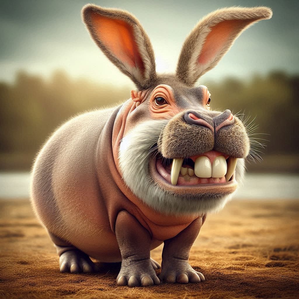 Hippo and rabbit hybrid