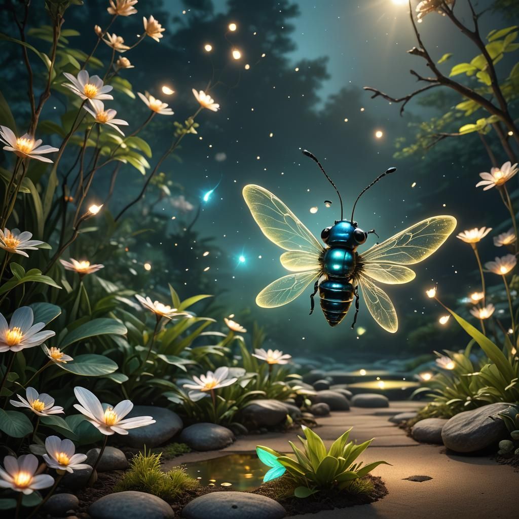 The Glowing Wings.