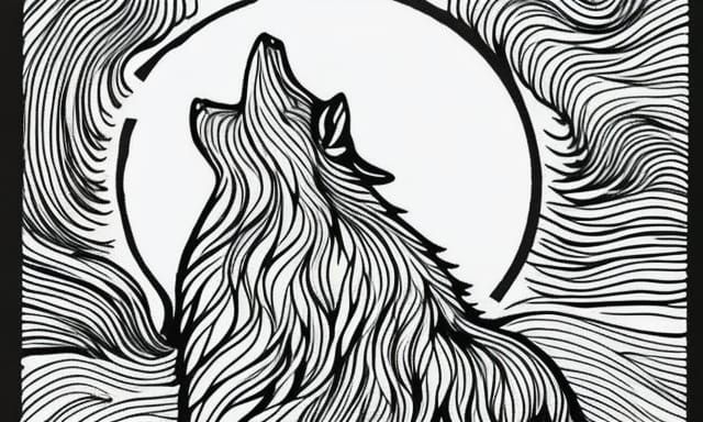 Wolf Outline Free Clip Art Wolves Wolf Silhouette Psd - Wolf Howling  Silhouette #191178 | Wolf painting, Wolf drawing, Wolf silhouette