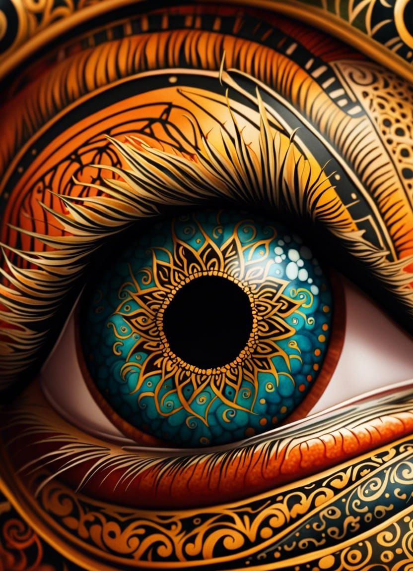 Henna Eyeball