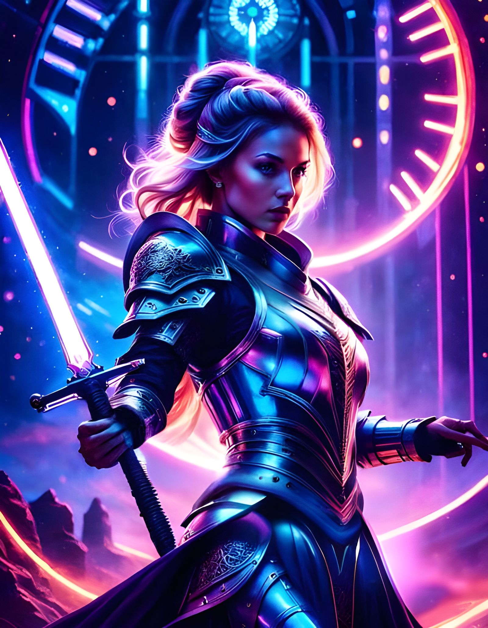 Chronicles of the Cosmic Swordswoman  by @Ria Hagane