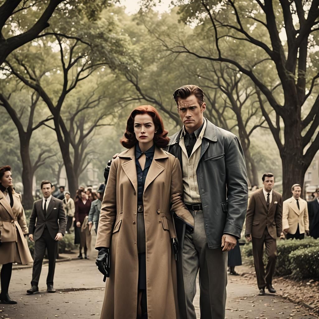 X men as a 1950s romantic movie