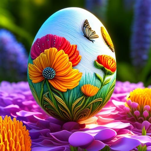 Easter egg  by @RMarrone