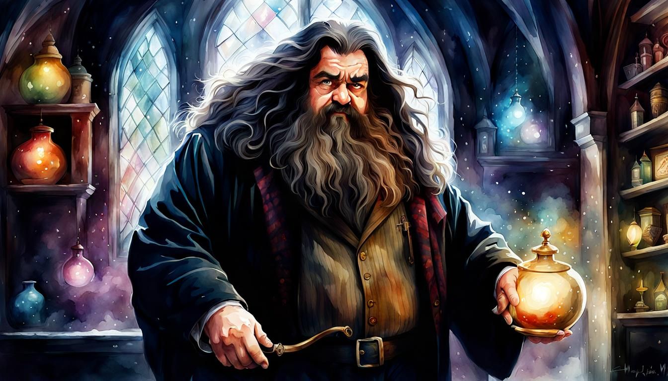 Rubeus Hagrid AI Generated Artwork NightCafe Creator
