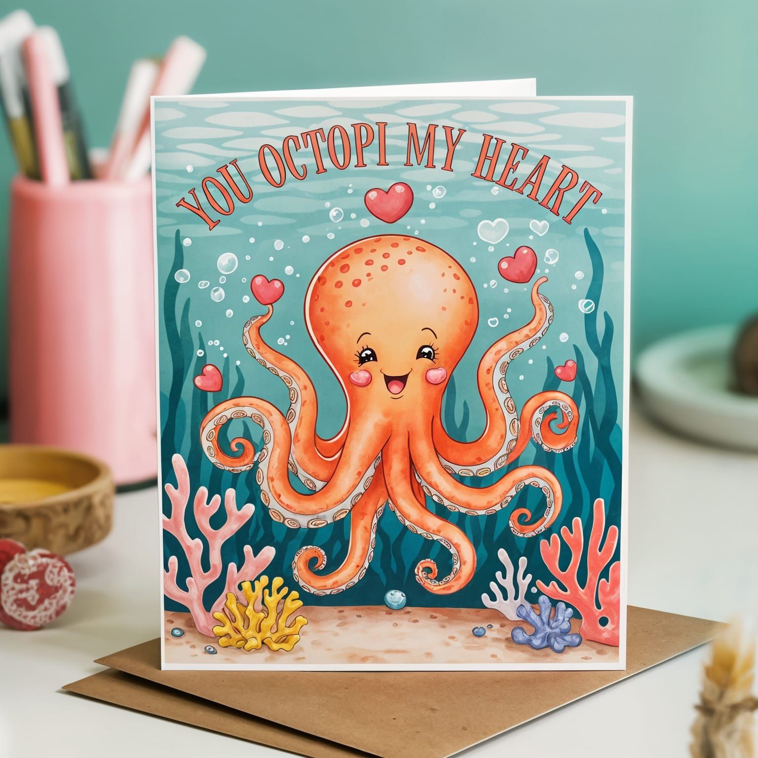 You Octopi My Heart  by @Yanciepants