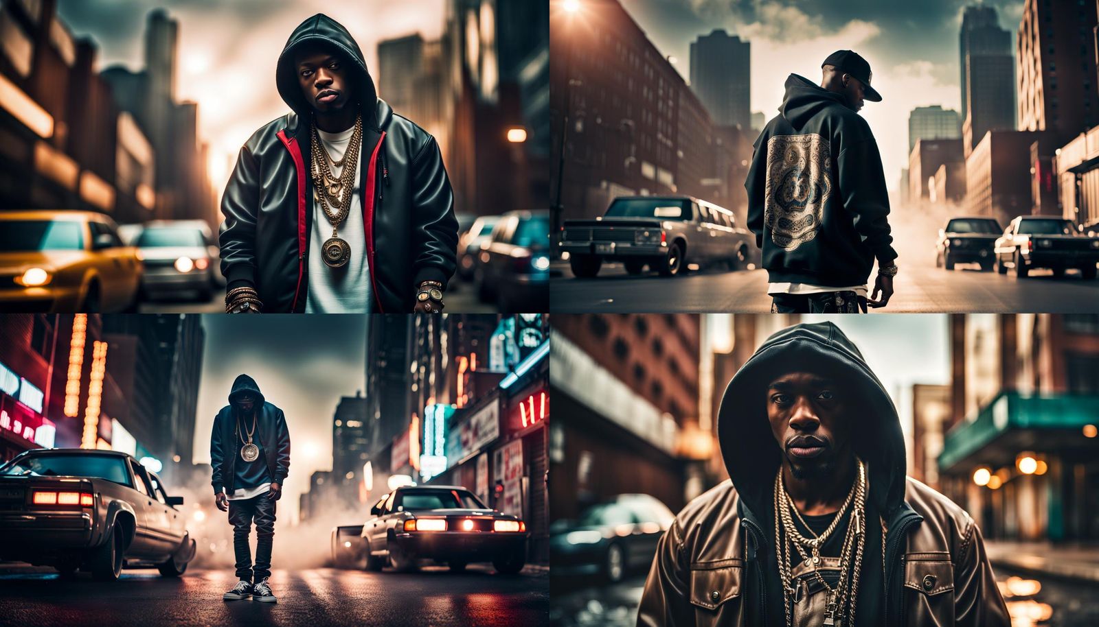 City Street Rapper AI Generated Artwork NightCafe Creator