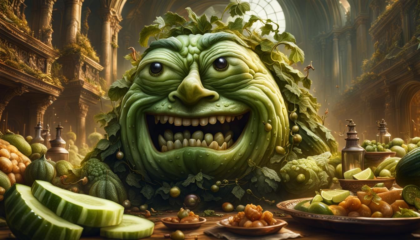grotesque cucumber