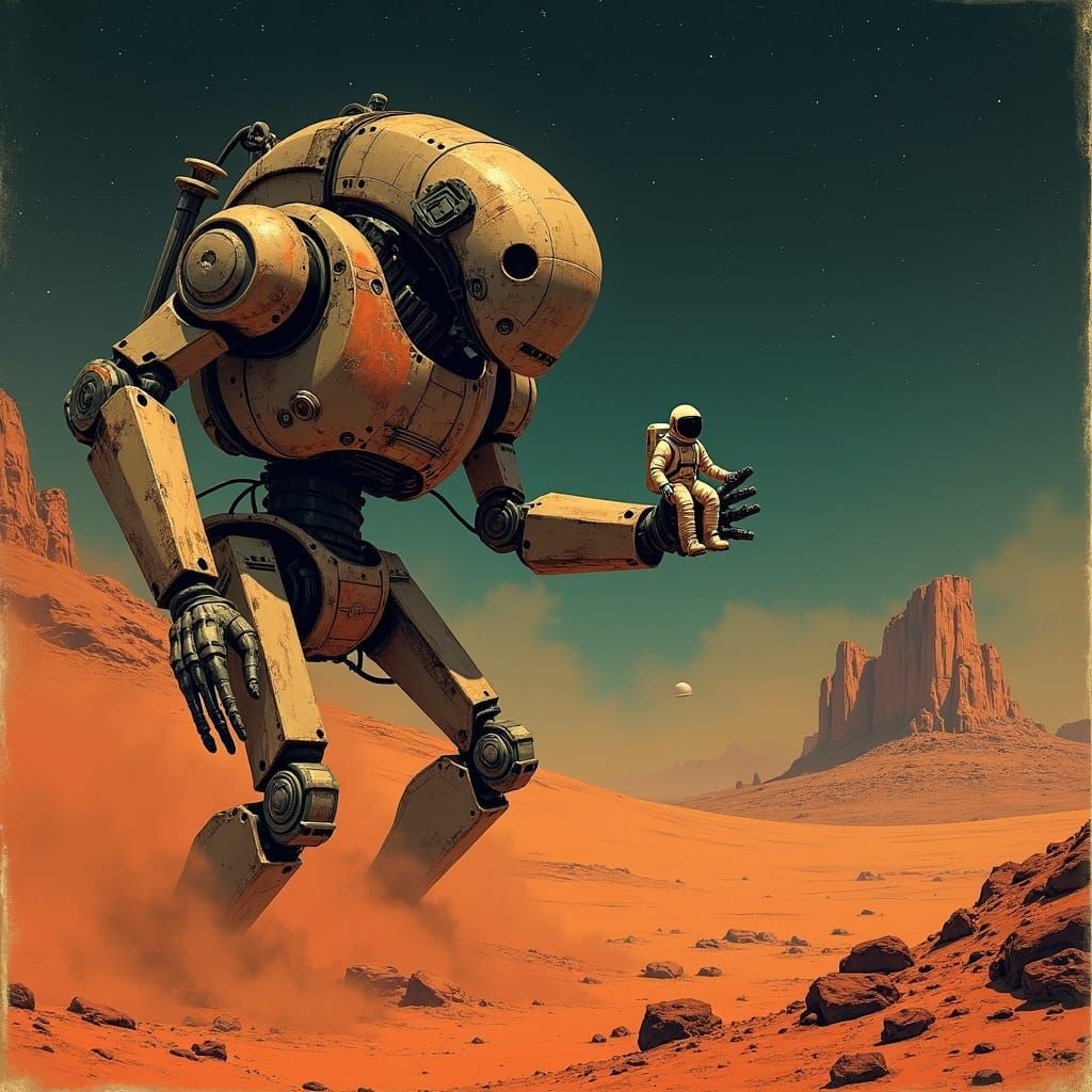 Life on Mars...  by @Adzmad