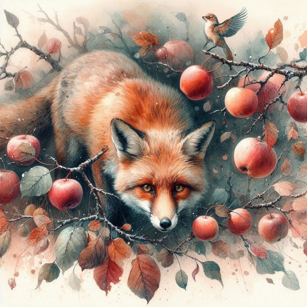 Autumn fox
