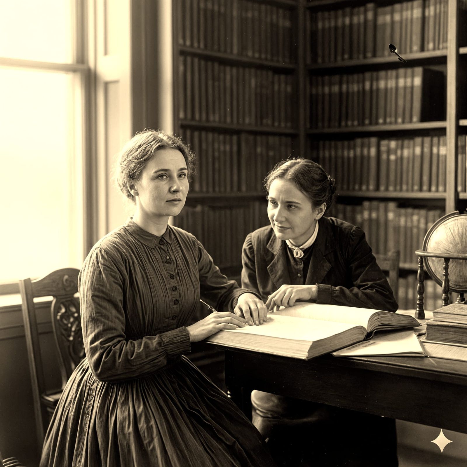Helen Keller & Anne Sullivan
