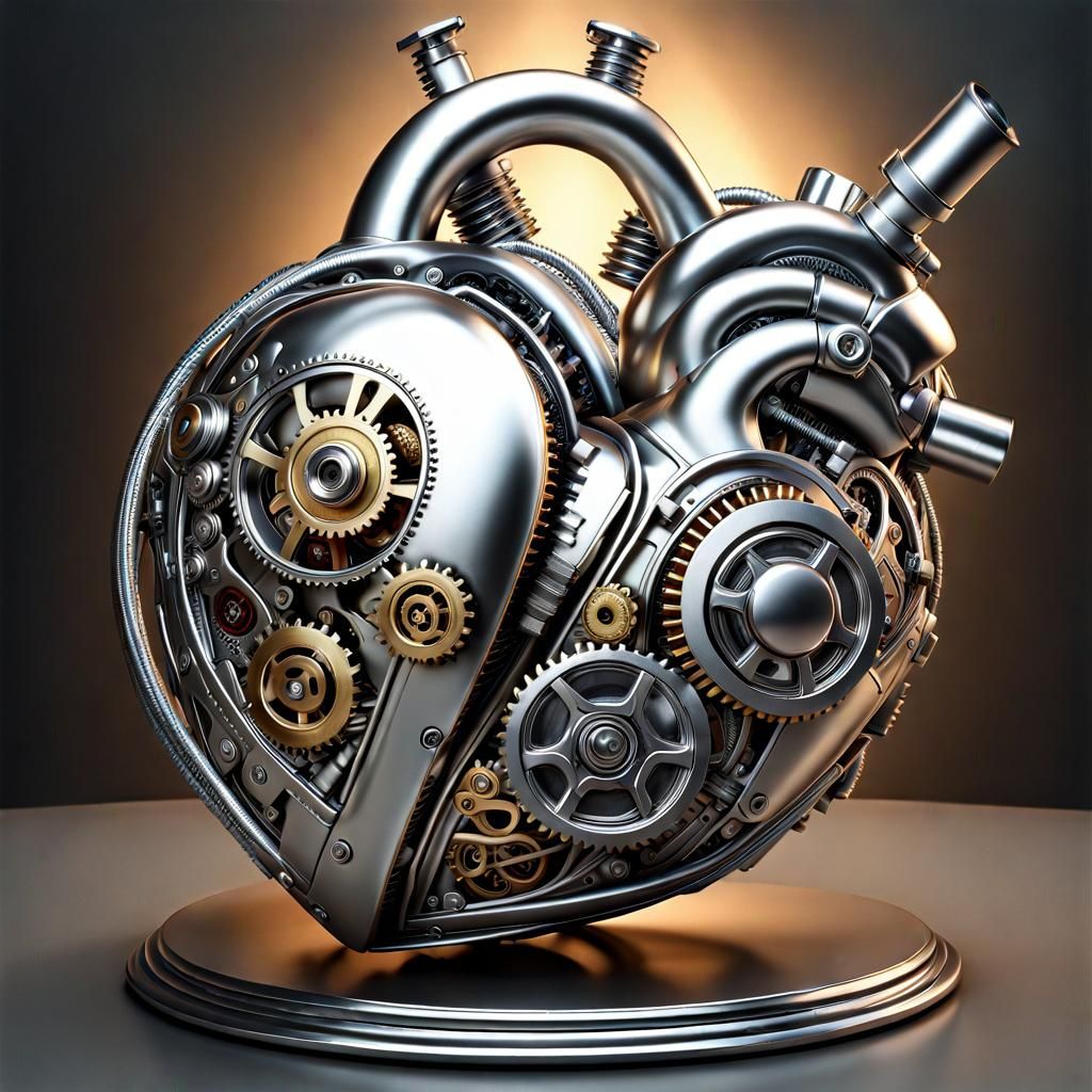 Artificial Silver Heart