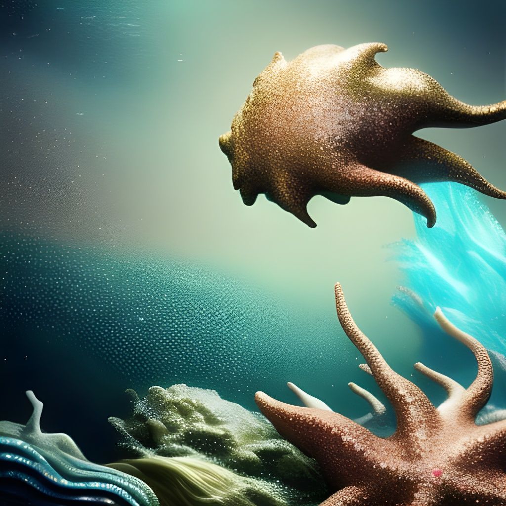 Glitter Sea Creatures